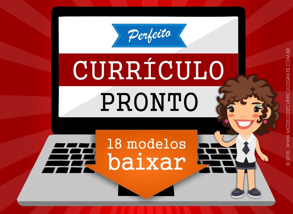 18 Modelos de Currículo Prontos para Baixar Grátis em 2018