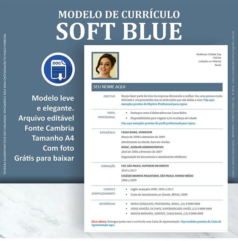 Currículo grátis: Veja 20 modelos grátis de curriculum vitae